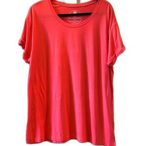 Tommy Bahama Red Cotton T-Shirt - Size XL